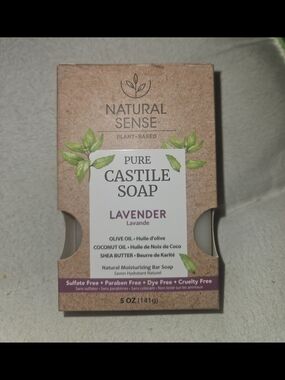 Lavender Pure Castile Soap - Natural Sense